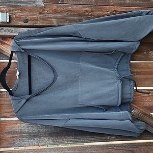 New Day to Day Blu Pepper Gray Hoodie, NWT, Sz. Medium